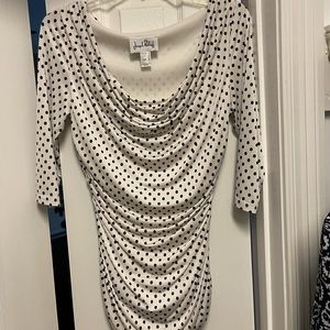 Joseph Ribcoff round neck dressy top